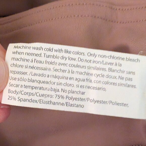 Walk Pop Pink Leggings with Black Side Panels - Picture 10 of 11